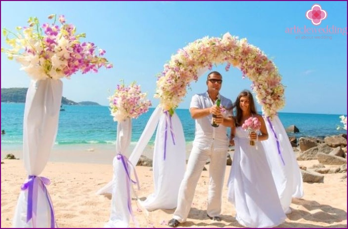 Die Kosten für eine Hochzeitsveranstaltung in Phuket