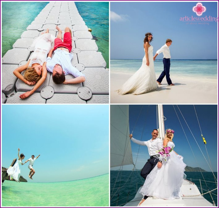 Romantisches Hochzeitsfoto-Shooting in Phuket