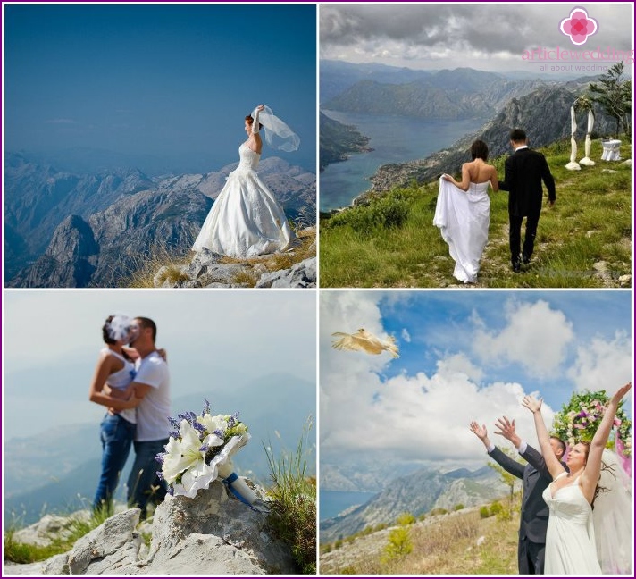 جبل لوفسين ، الجبل الأسود - المكان المثالي لحفل زفاف