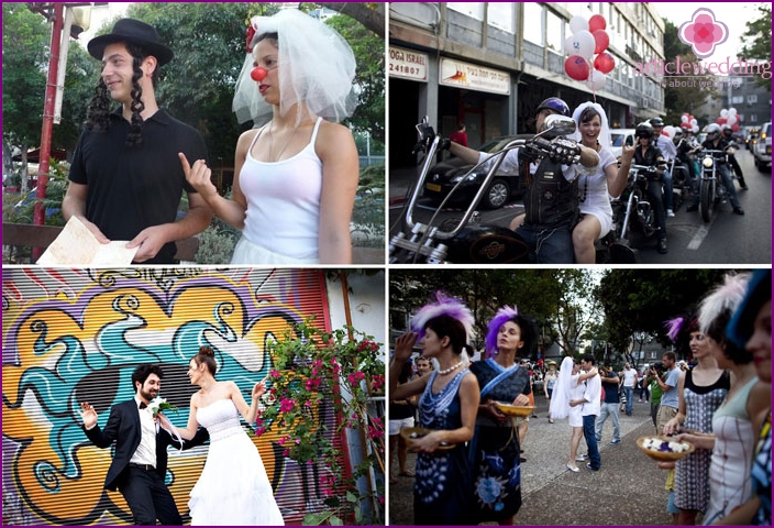 Bröllop på Tel Avivs bredd