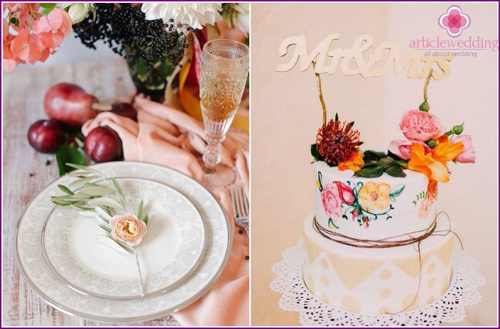 Wedding Decor Elements: Flowers