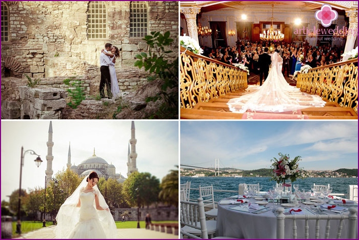 Bröllopsceremoni i Istanbul