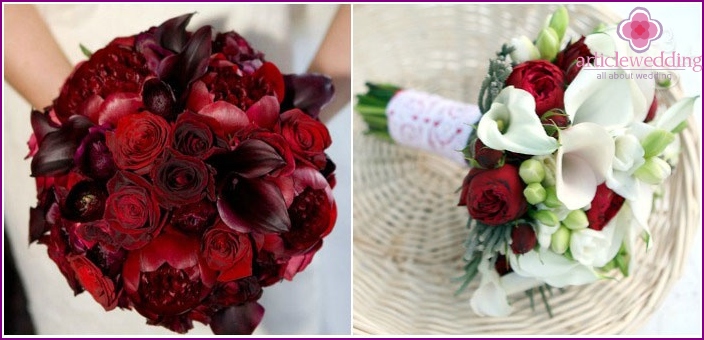 Bouquets de mariage bourgogne