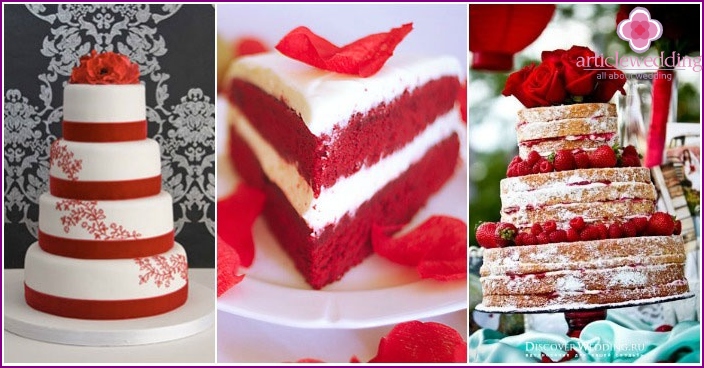 Gâteau bourgogne pour un mariage