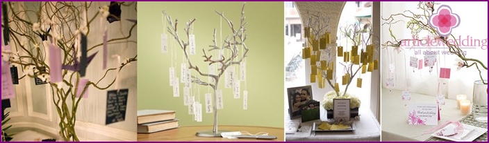 Wedding wish tree