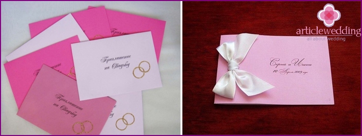 Barbie Style Wedding Invitations