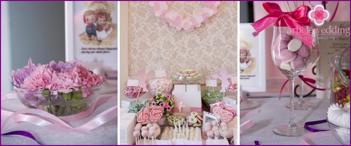 Barbie Style Wedding Decor