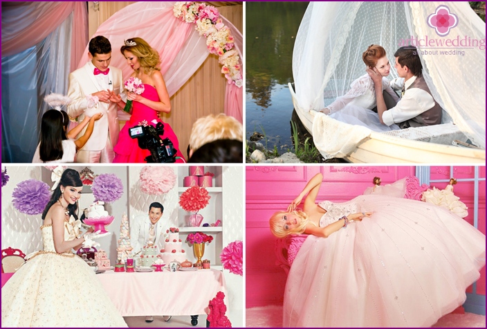 Thematische Fotosession im Stil von Barbie}