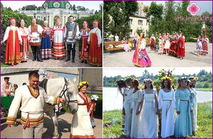 What to wear for guests at a Slavic wedding