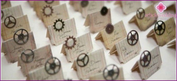 Cartes d'invitation steampunk uniques