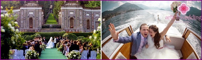 Wedding on Lake Como