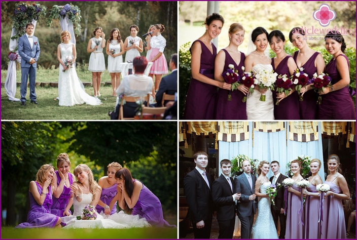 Grape dress code for wedding guests