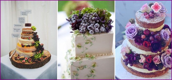 Grape Wedding Cakes