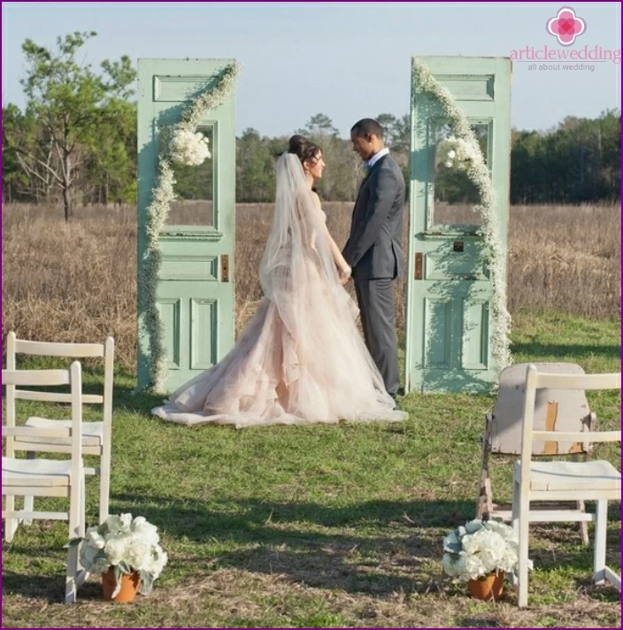 Cérémonie de mariage de style provençal