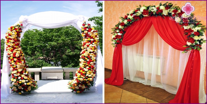 Variety of arches decor options