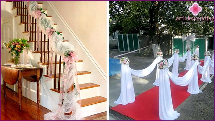 Bride home decoration