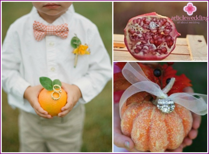 Fruit-based ring accessory