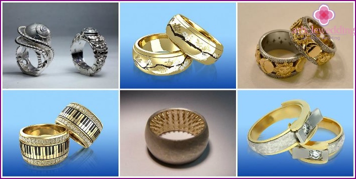 Original wedding rings