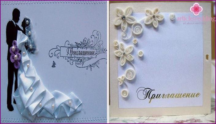 Quilling technika használata