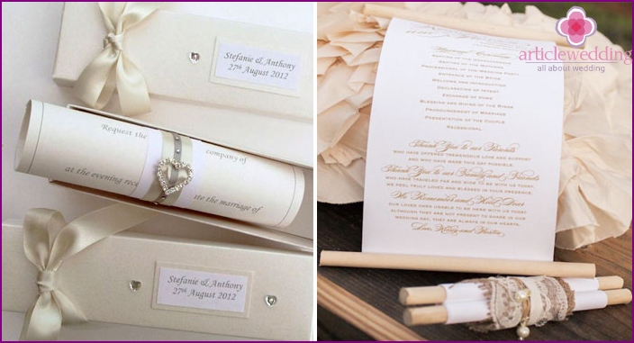 Wedding Invitation Ideas - Photos