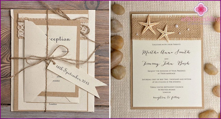 Wedding Invitation Ideas - Photos