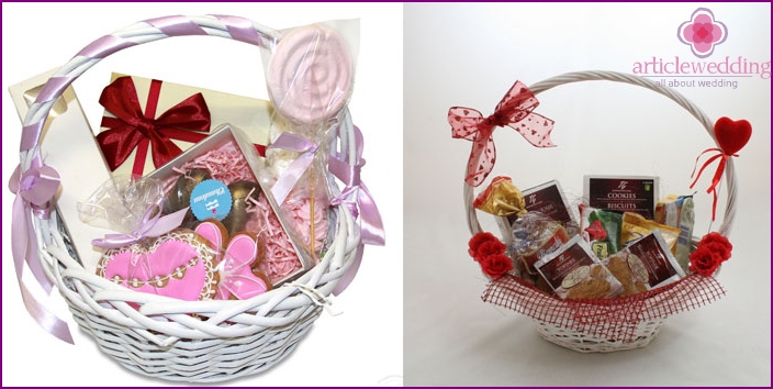 Sweet baskets