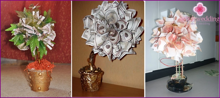 Money tree for a wedding
