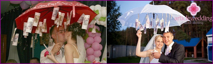 Paraply för bröllop