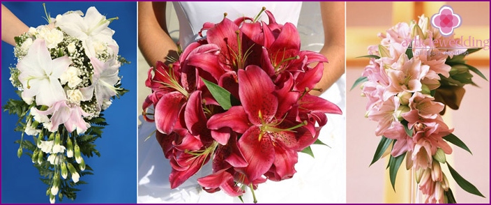 Lilies - flowers for the newlyweds