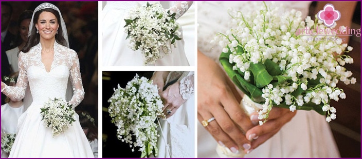 Lilies of the valley - the best flowers for a wedding