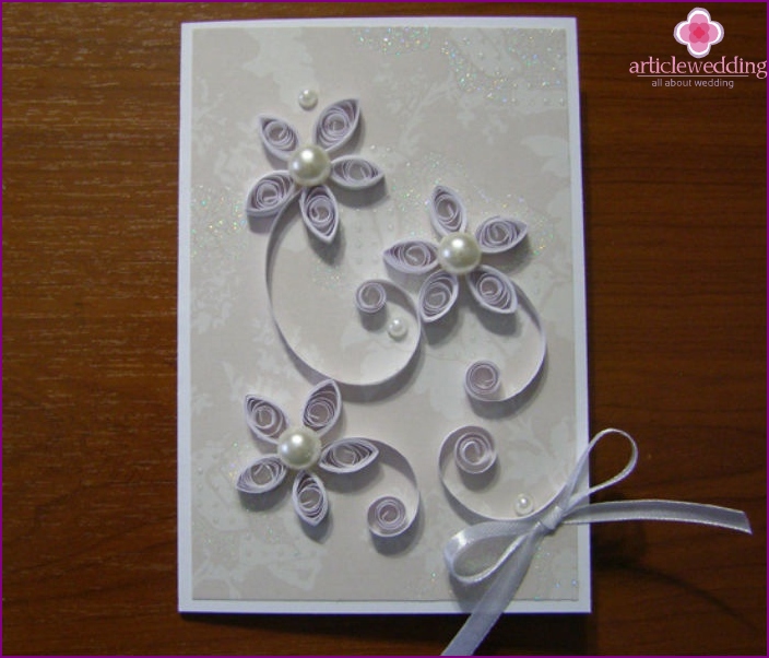 quilling casamento