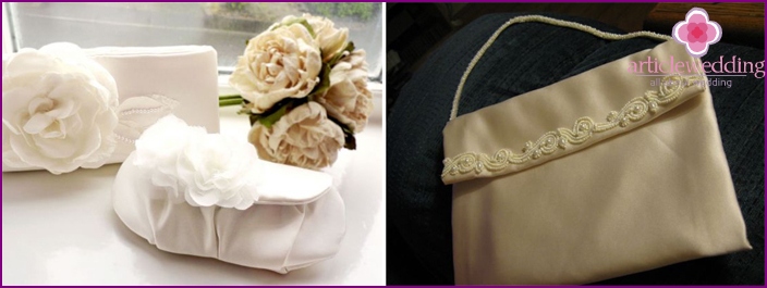 Options for homemade accessories for the bride