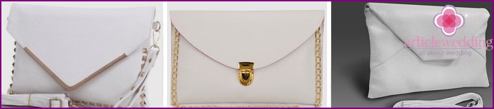 Envelope Wedding Clutches