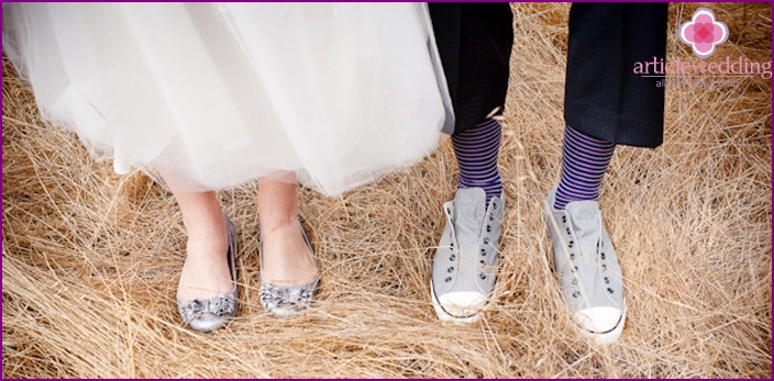 أحذية الباليه للعروس