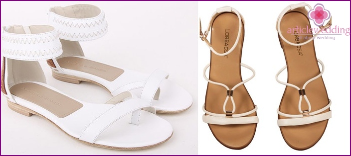 Wedding sandals