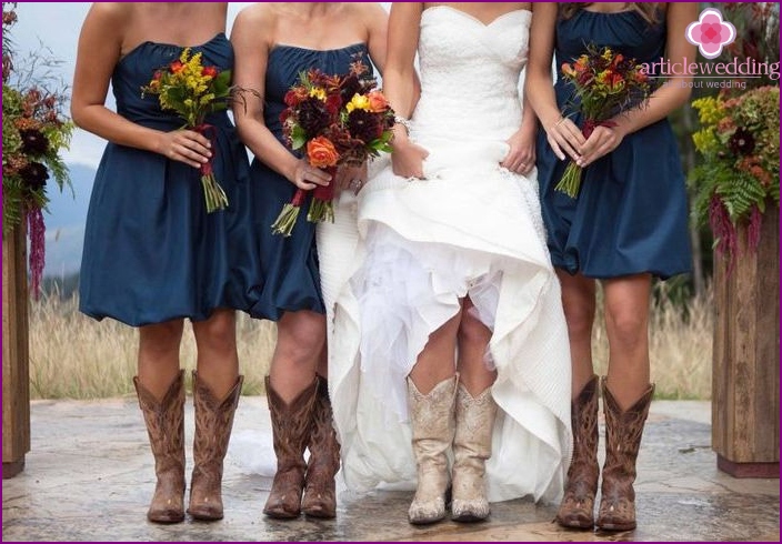 Wedding boots