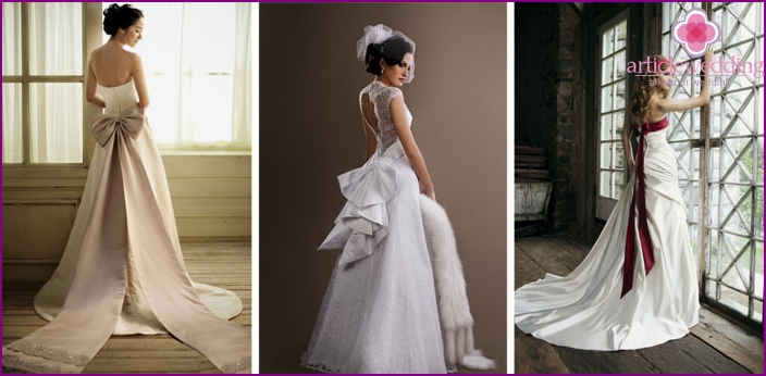 Stile für Braut und Bräutigam mit Banddekor