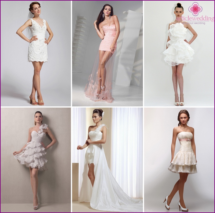 Short models for brides