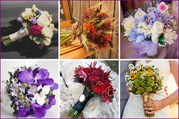 Bridal bouquet in Provence style