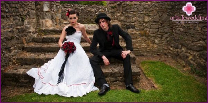 Accessori rocker per la sposa