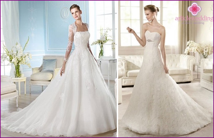 Classic A-line Wedding Dresses