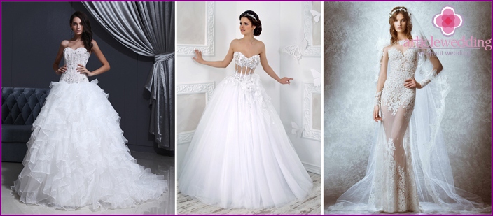 Styles of wedding dresses