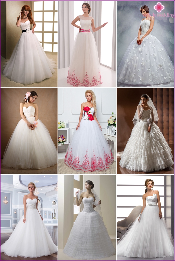 Beautiful bridal outfits