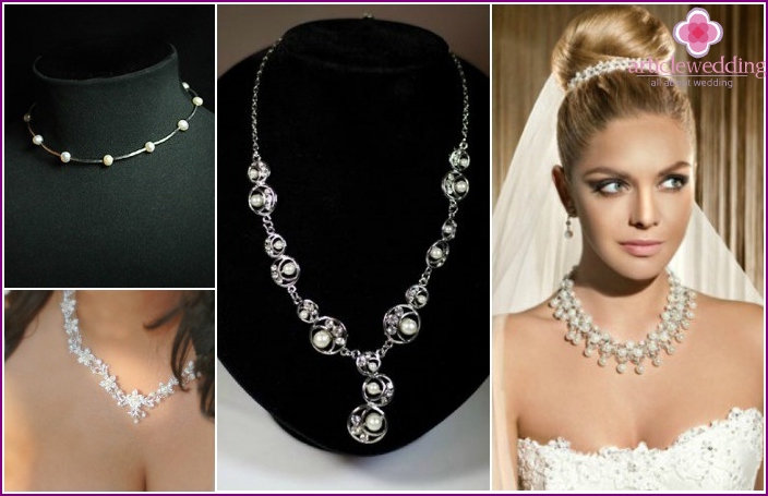 Wedding accessories 2016: necklace