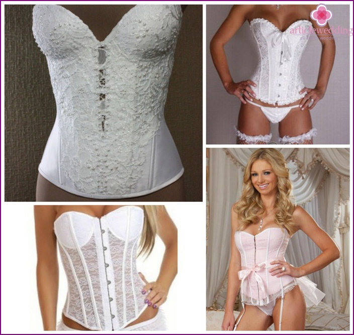 Corset for a wedding dress