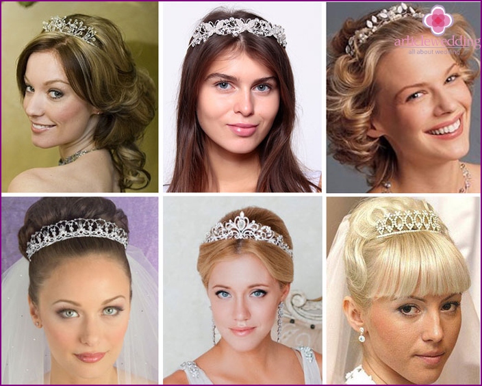 Wedding tiaras