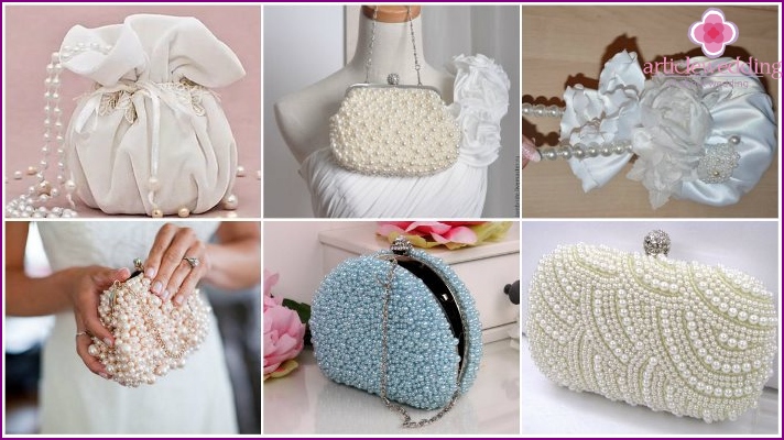 Accessoires déco perles pour un mariage