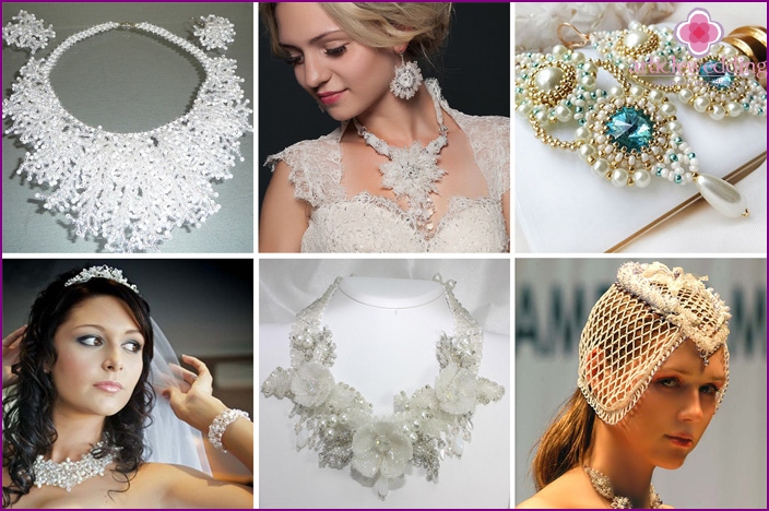 Beaded Wedding Jewelry For The Bride