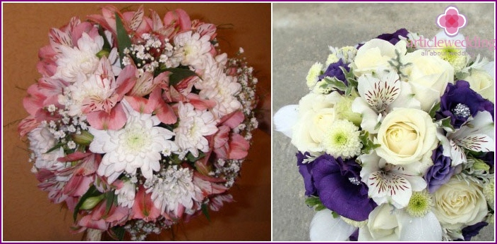 A great option for a wedding bouquet