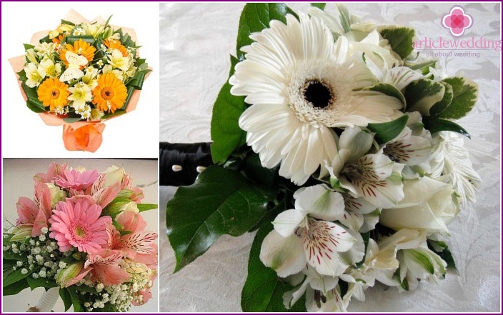 Harmonious accessory with gerberas